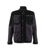 Chaqueta Ónix Manga Larga Hombre color Negro/Gris Oscuro