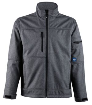 Chaqueta Free Action Line Expert Manga Larga Hombre color Gris/Negro