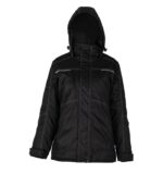 Parka Térmica Alerce Certificada Manga Larga Mujer color Negro