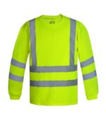 Polera DryFit Manga Larga Hombre color Amarillo