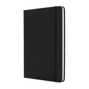 Cuaderno de formato B5 con tapa de PU y hojas rayadas interiores