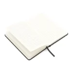 Cuaderno de formato A5 con tapa de PU y hojas rayadas interiores