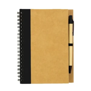 Anotador Spiral — Producto de plástico — personalizado con impresión de marca corporativa