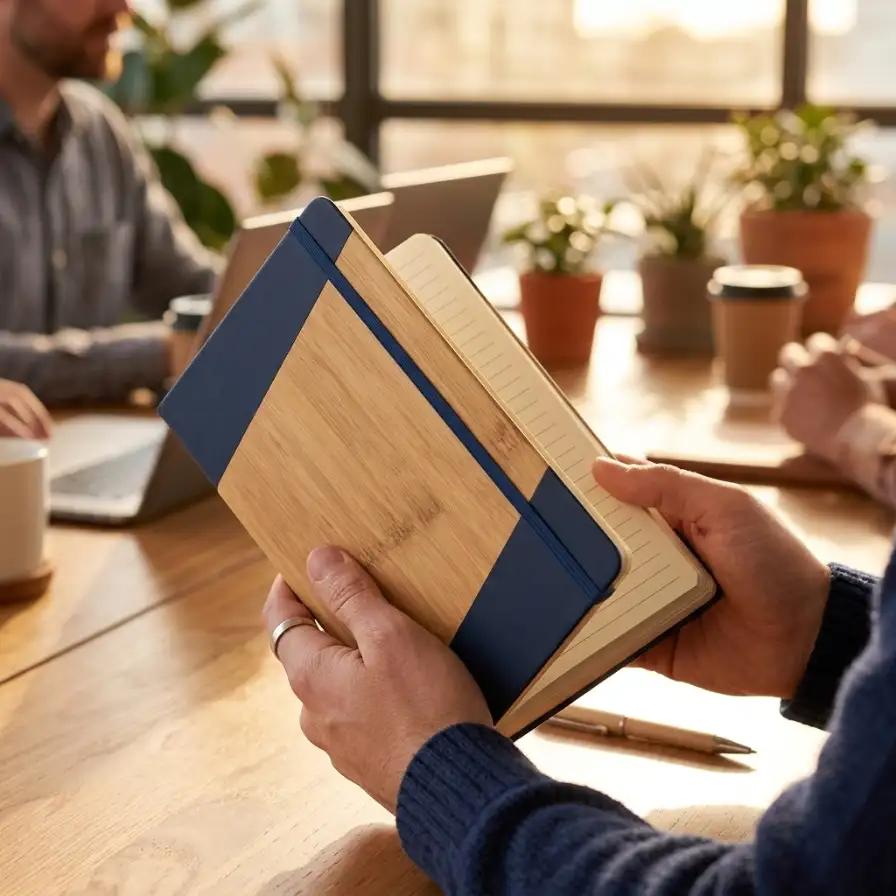 Libreta ejecutiva personalizada para equipos